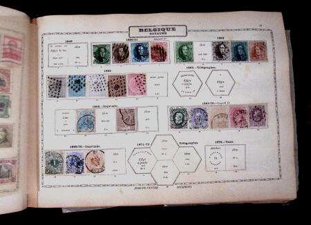 1840-1980, Old-time collection in Maury albums and