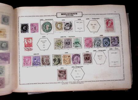 1840-1980, Old-time collection in Maury albums and