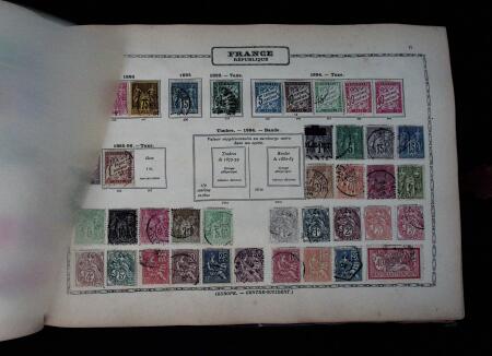 1840-1980, Old-time collection in Maury albums and