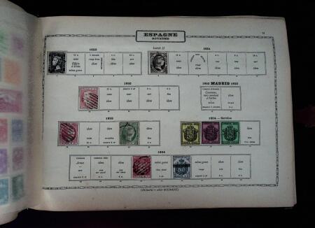 1840-1980, Old-time collection in Maury albums and