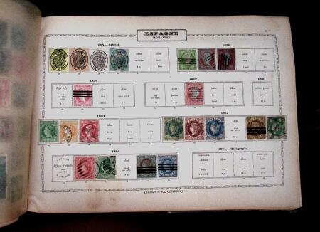 1840-1980, Old-time collection in Maury albums and