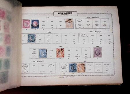 1840-1980, Old-time collection in Maury albums and