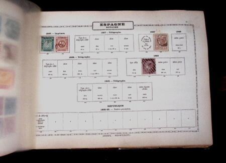 1840-1980, Old-time collection in Maury albums and