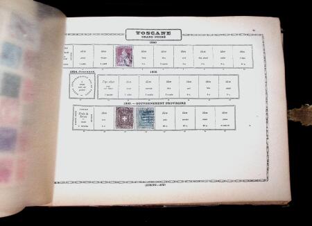 1840-1980, Old-time collection in Maury albums and