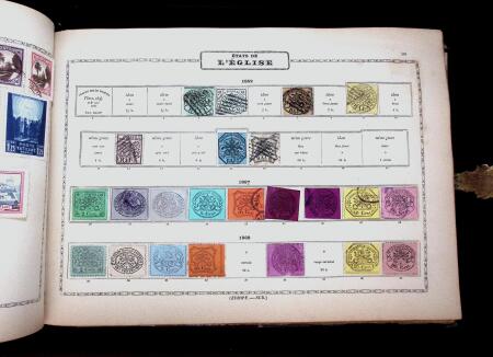 1840-1980, Old-time collection in Maury albums and
