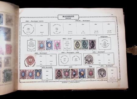 1840-1980, Old-time collection in Maury albums and