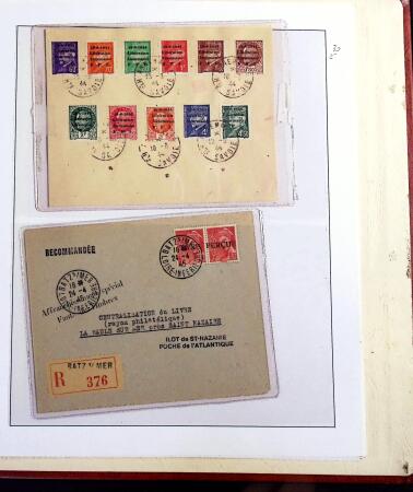 1885-1945 Collection de colonies en 12 classeurs et