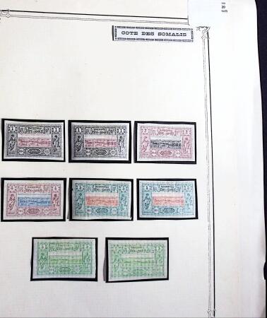 1885-1945 Collection de colonies en 12 classeurs et