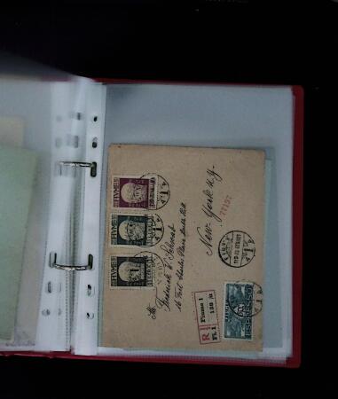 1784-1924, Fascinating holding of Fiume in 8 stockbooks