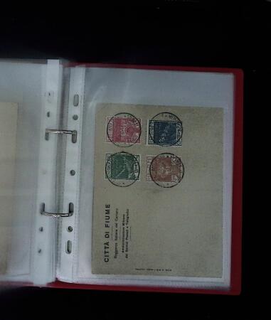 1784-1924, Fascinating holding of Fiume in 8 stockbooks