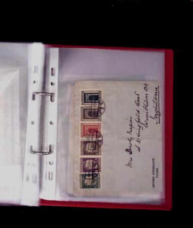 1784-1924, Fascinating holding of Fiume in 8 stockbooks