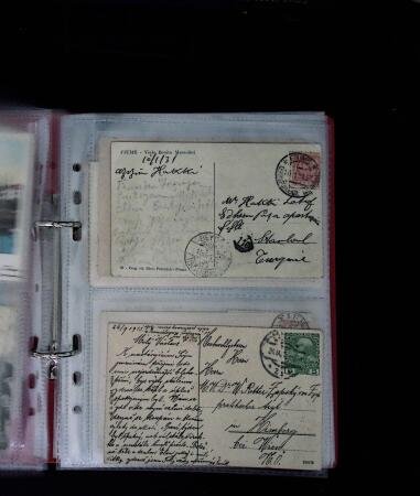 1784-1924, Fascinating holding of Fiume in 8 stockbooks