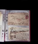 1784-1924, Fascinating holding of Fiume in 8 stockbooks
