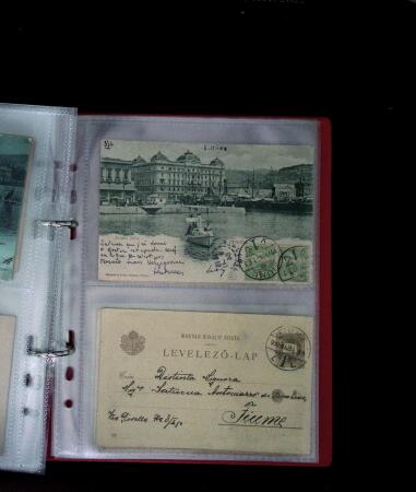 1784-1924, Fascinating holding of Fiume in 8 stockbooks
