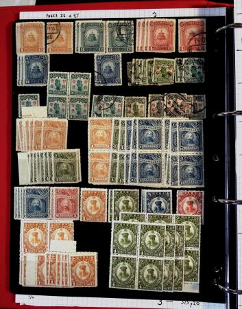 1895-1970 Mint and used collection of China in one