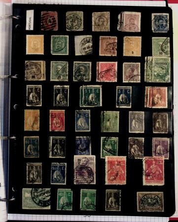 1860-1990, All World collection in two stockbooks with