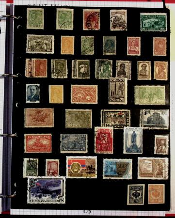 1860-1990, All World collection in two stockbooks with