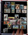 1860-1990, All World collection in two stockbooks with