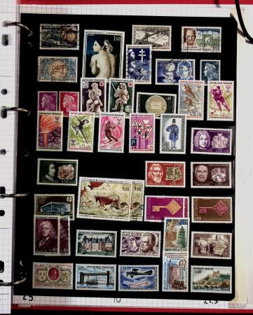 1860-1990, All World collection in two stockbooks with