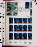 1860-1990, All World collection in two stockbooks with