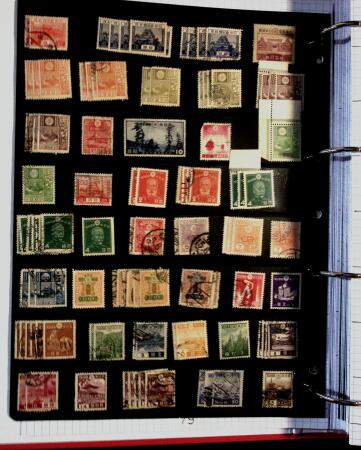 1860-1990, All World collection in two stockbooks with