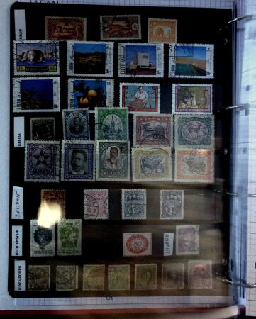 1860-1990, All World collection in two stockbooks with