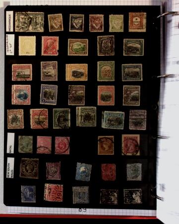 1860-1990, All World collection in two stockbooks with