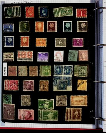 1860-1990, All World collection in two stockbooks with
