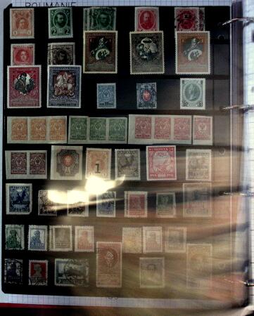 1860-1990, All World collection in two stockbooks with