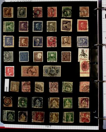 1860-1990, All World collection in two stockbooks with