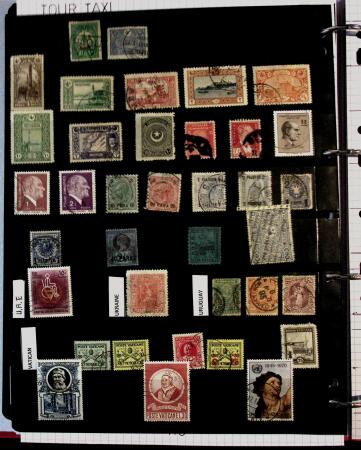 1860-1990, All World collection in two stockbooks with