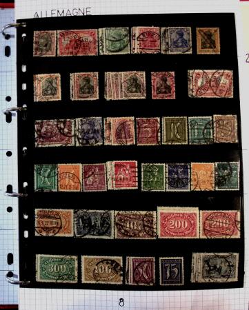 1860-1990, All World collection in two stockbooks with