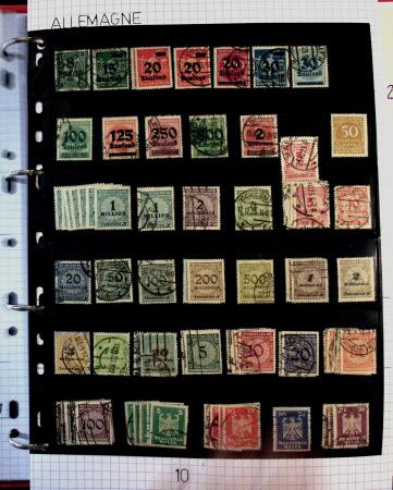 1860-1990, All World collection in two stockbooks with