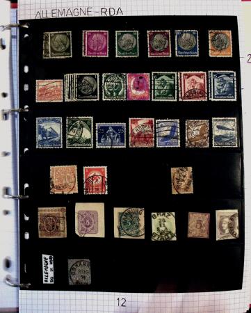 1860-1990, All World collection in two stockbooks with