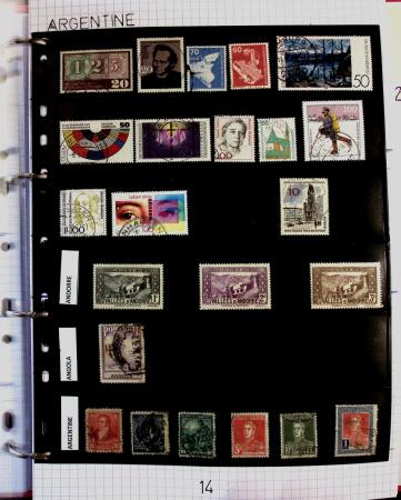 1860-1990, All World collection in two stockbooks with