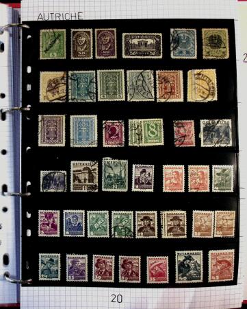 1860-1990, All World collection in two stockbooks with
