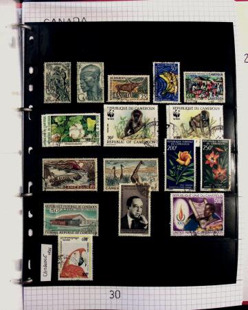1860-1990, All World collection in two stockbooks with
