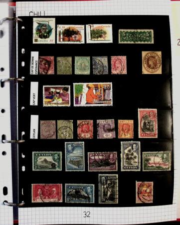 1860-1990, All World collection in two stockbooks with
