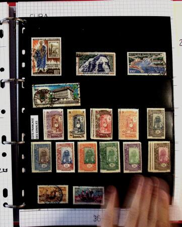 1860-1990, All World collection in two stockbooks with