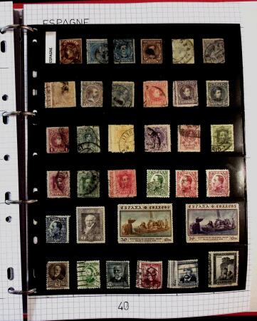 1860-1990, All World collection in two stockbooks with