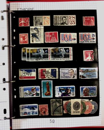 1860-1990, All World collection in two stockbooks with