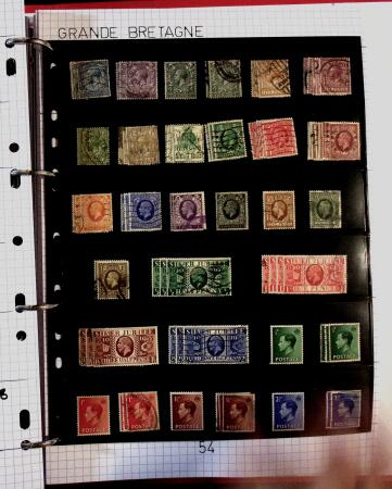 1860-1990, All World collection in two stockbooks with