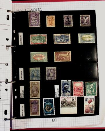 1860-1990, All World collection in two stockbooks with