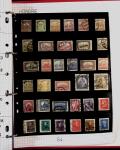 1860-1990, All World collection in two stockbooks with