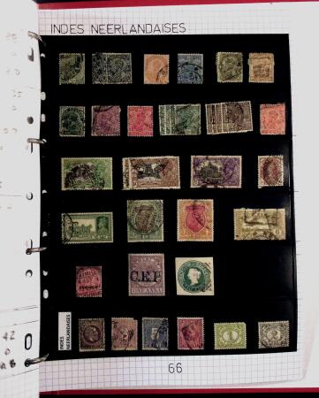 1860-1990, All World collection in two stockbooks with
