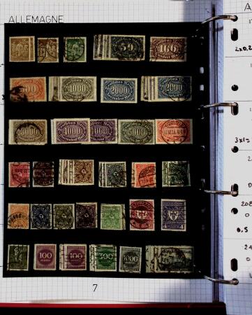 1860-1990, All World collection in two stockbooks with