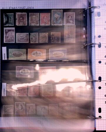 1860-1990, All World collection in two stockbooks with