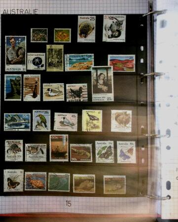 1860-1990, All World collection in two stockbooks with