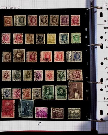 1860-1990, All World collection in two stockbooks with