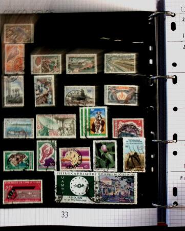 1860-1990, All World collection in two stockbooks with